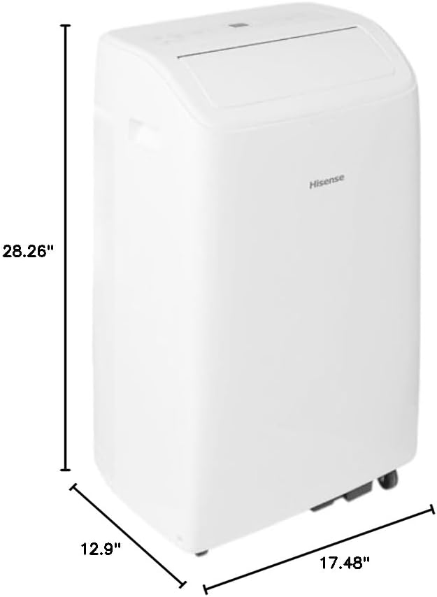 Hisense 8,000 BTU Smart Inverter Portable Air Conditioner