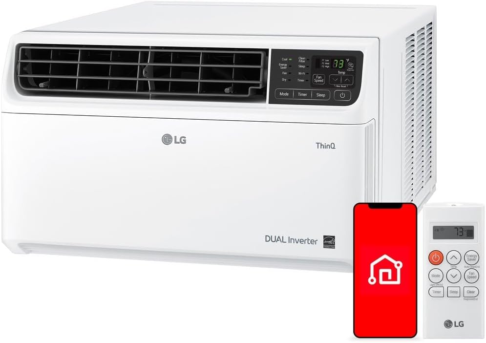 LG 14,000 BTU Dual Inverter Smart Window Air Conditioner