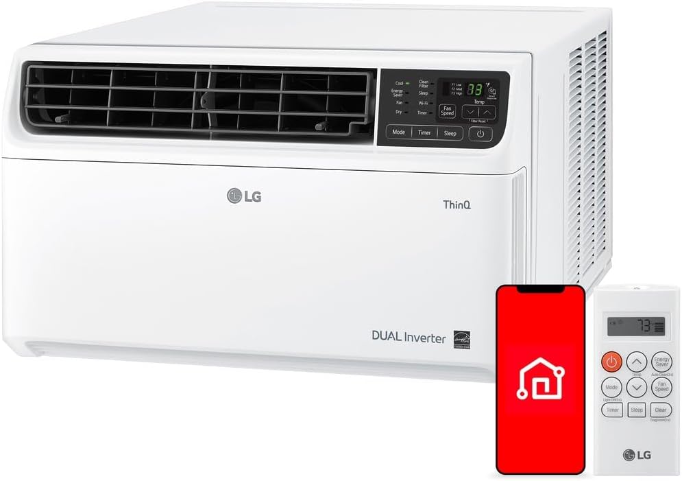 LG 14,000 BTU Dual Inverter Smart Window Air Conditioner