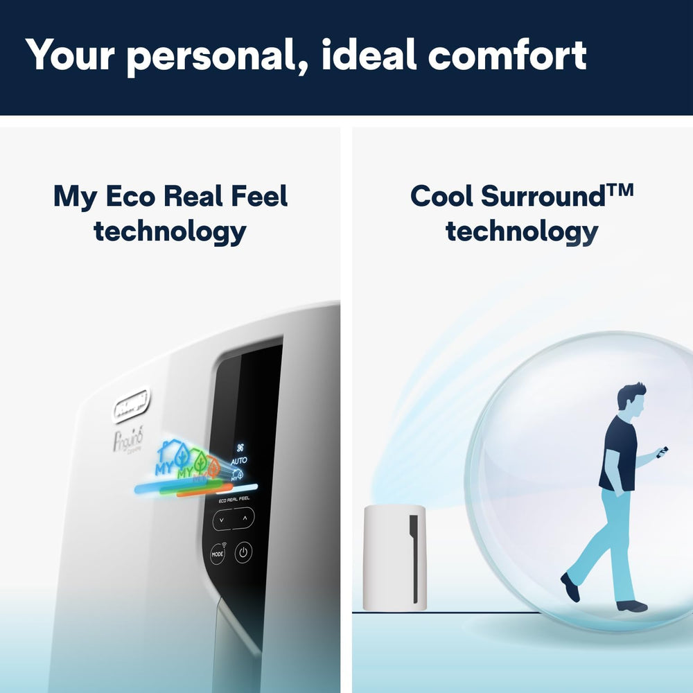 De'Longhi Pinguino Care4Me Portable Air Conditioner 2.9 kW WiFi