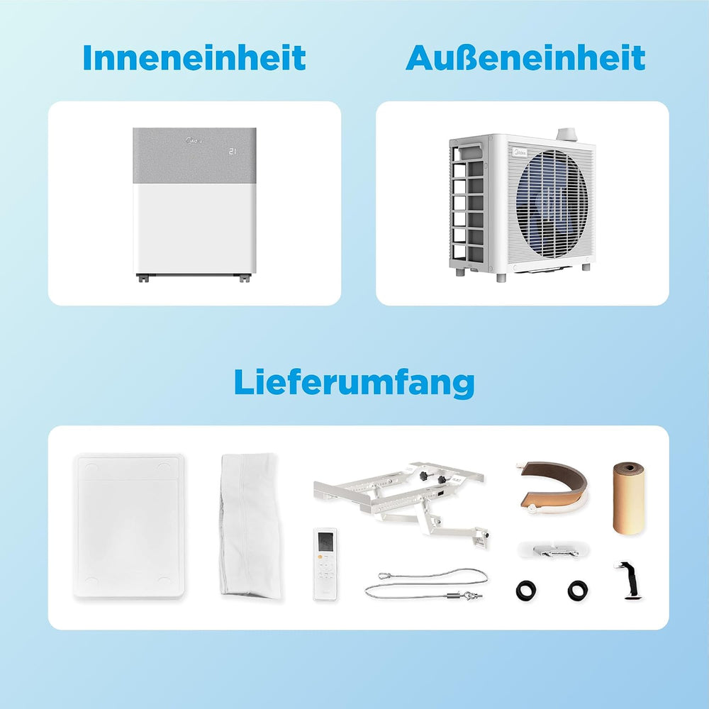 Midea PortaSplit 12,000 BTU Mobile Split Air Conditioner