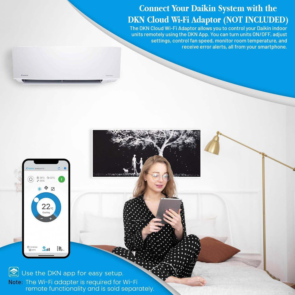 Daikin Entra 12,000 BTU R32 Mini Split Heat Pump System