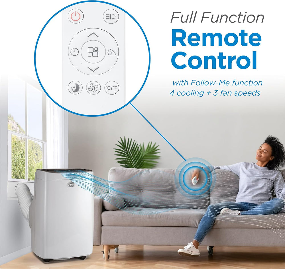 BLACK+DECKER 9,000 BTU Portable Air Conditioner