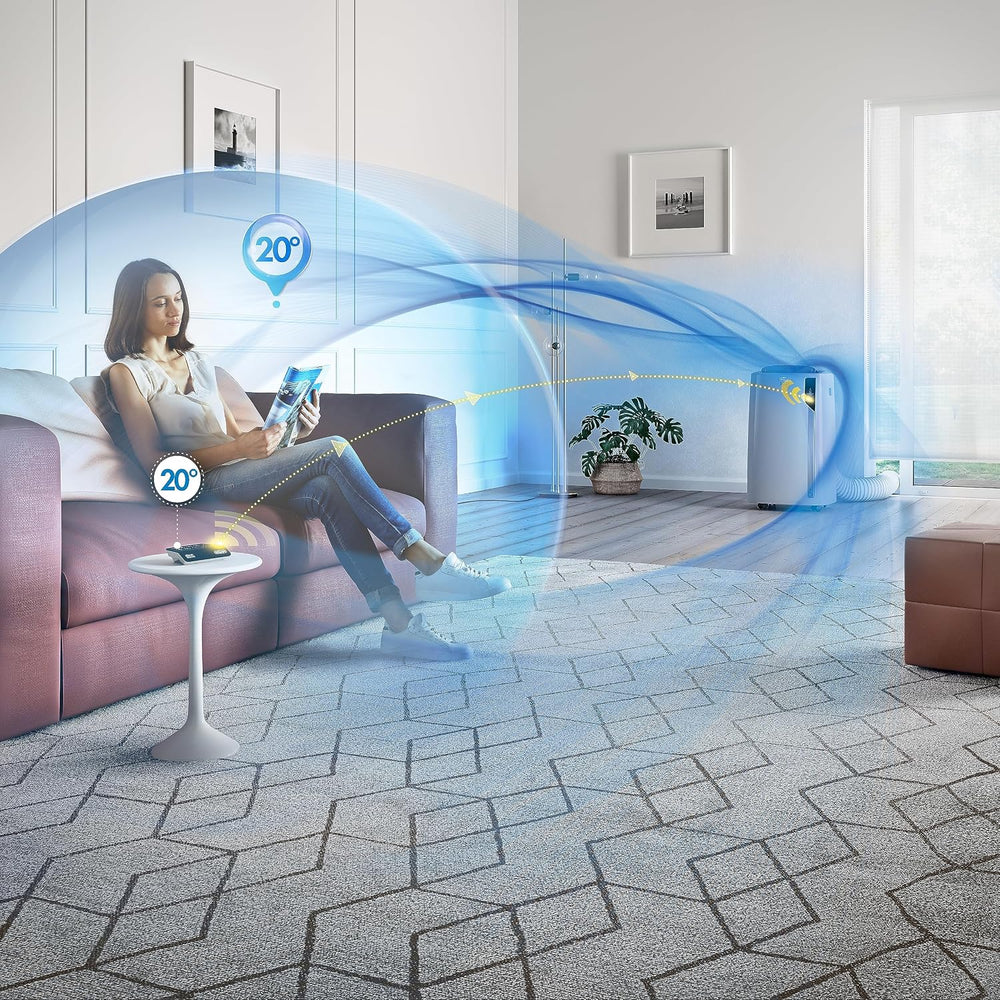 De'Longhi Pinguino Care4Me Portable Air Conditioner 2.9 kW WiFi